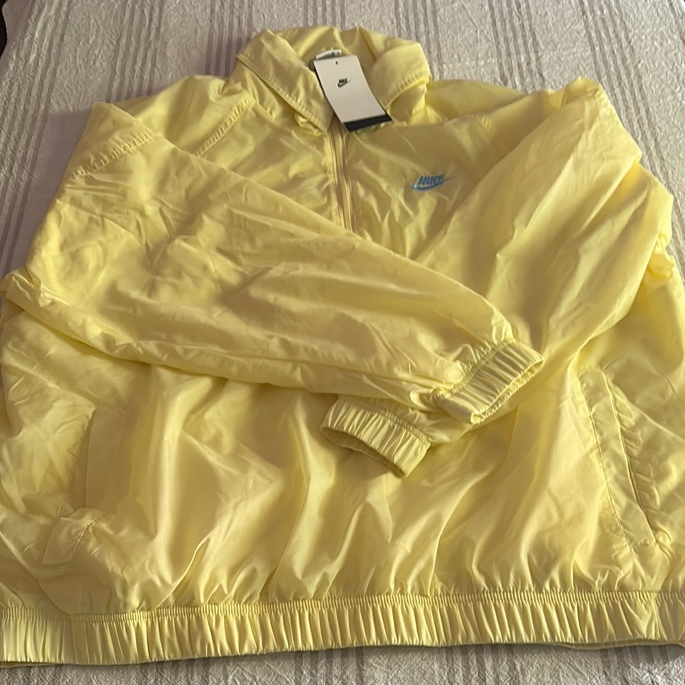 Nike Light Yellow Windbreaker